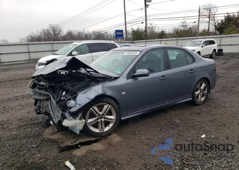 2008 Saab 9-3 Aero from USA, damaged, VIN YS3FH42R881141208